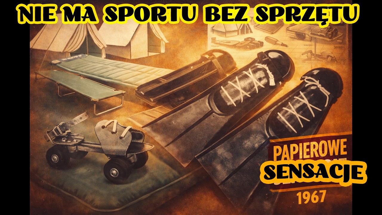 PAPIEROWE SENSACJE #3 Papierowy wehikuł czasu Archiwalny katalog z 1967 #vintage #retro #sport #prl