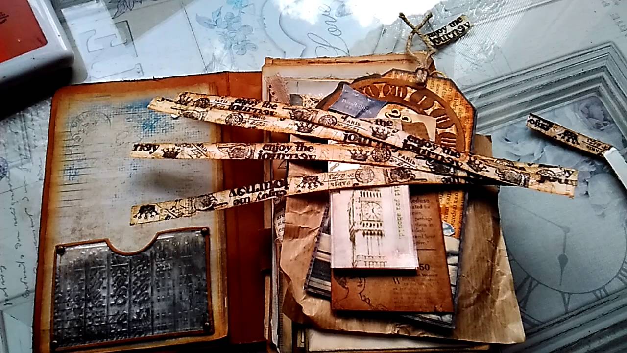 Making junk journal/ tips  