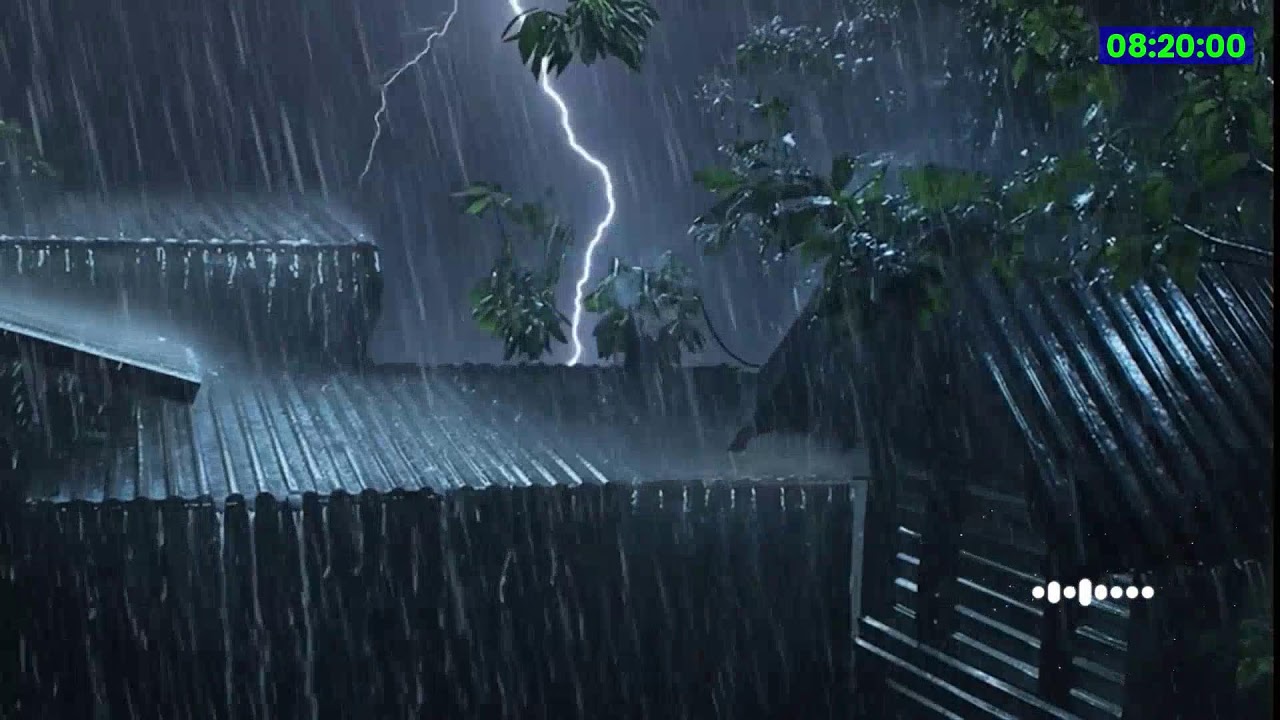 Gentle Rain Sound to Sleep Fast & Beat Insomnia - Soft Rain Sounds to Study, Relax
