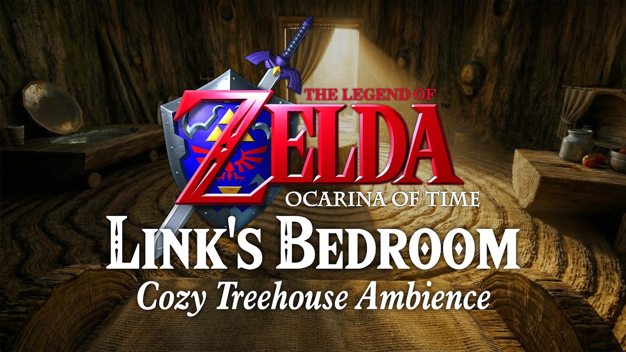 Link&rsquo;s Bedroom | Forest Treehouse Ambience: Relaxing Zelda Music to Study, Relax, & Sleep