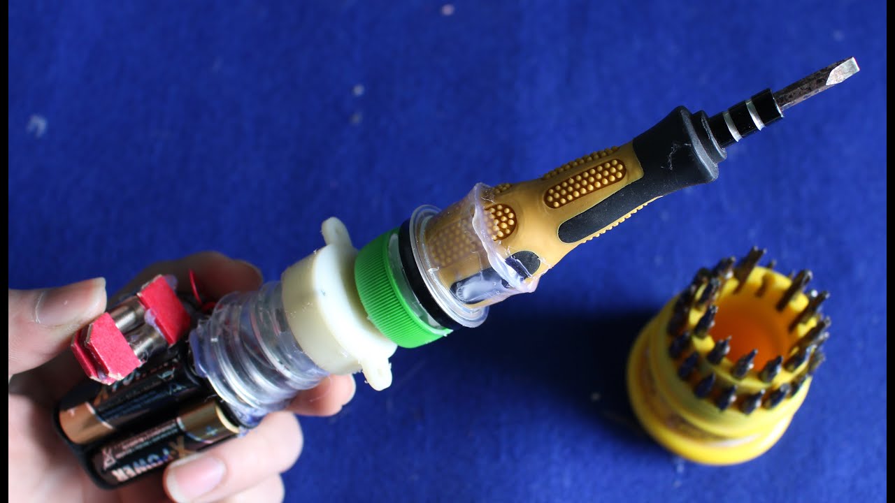 Comment faire un mini tournevis électrique