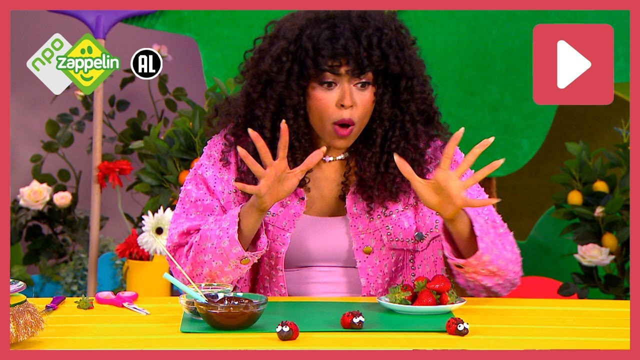 VAKANTIE IN DE TUIN 🍓🌸 | Zin in Zappelin | NPO Zappelin