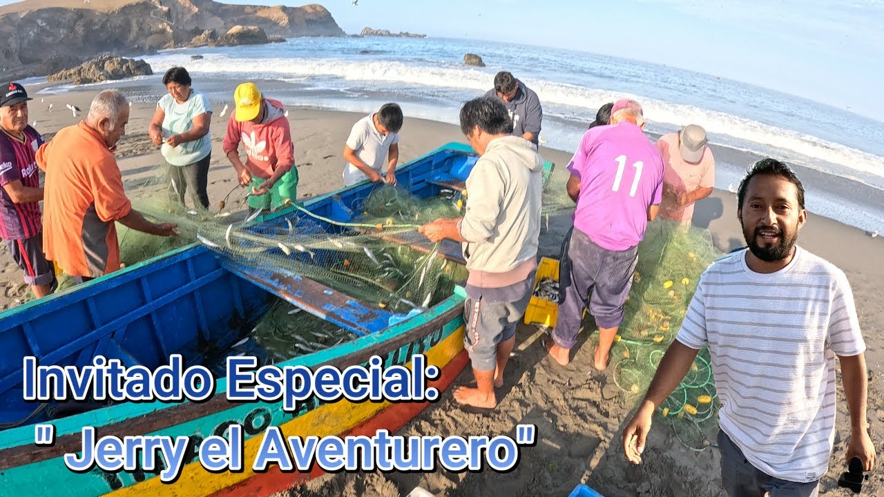 CANTIDAD DE PEJERREYES Y ANCHOVETAS (PESCA CON JERRY EL AVENTURERO)