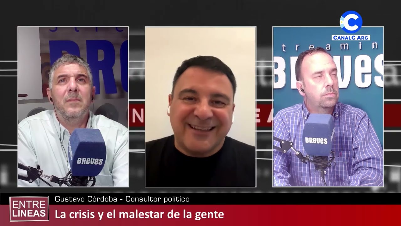 La crisis y el malestar de la gente | Gustavo Córdoba, consultor político