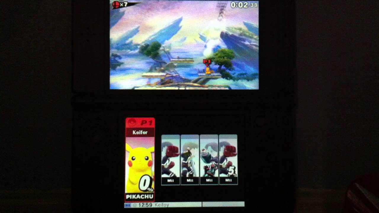 SSB3DS New World's Fastest 10-Man Smash as Pikachu