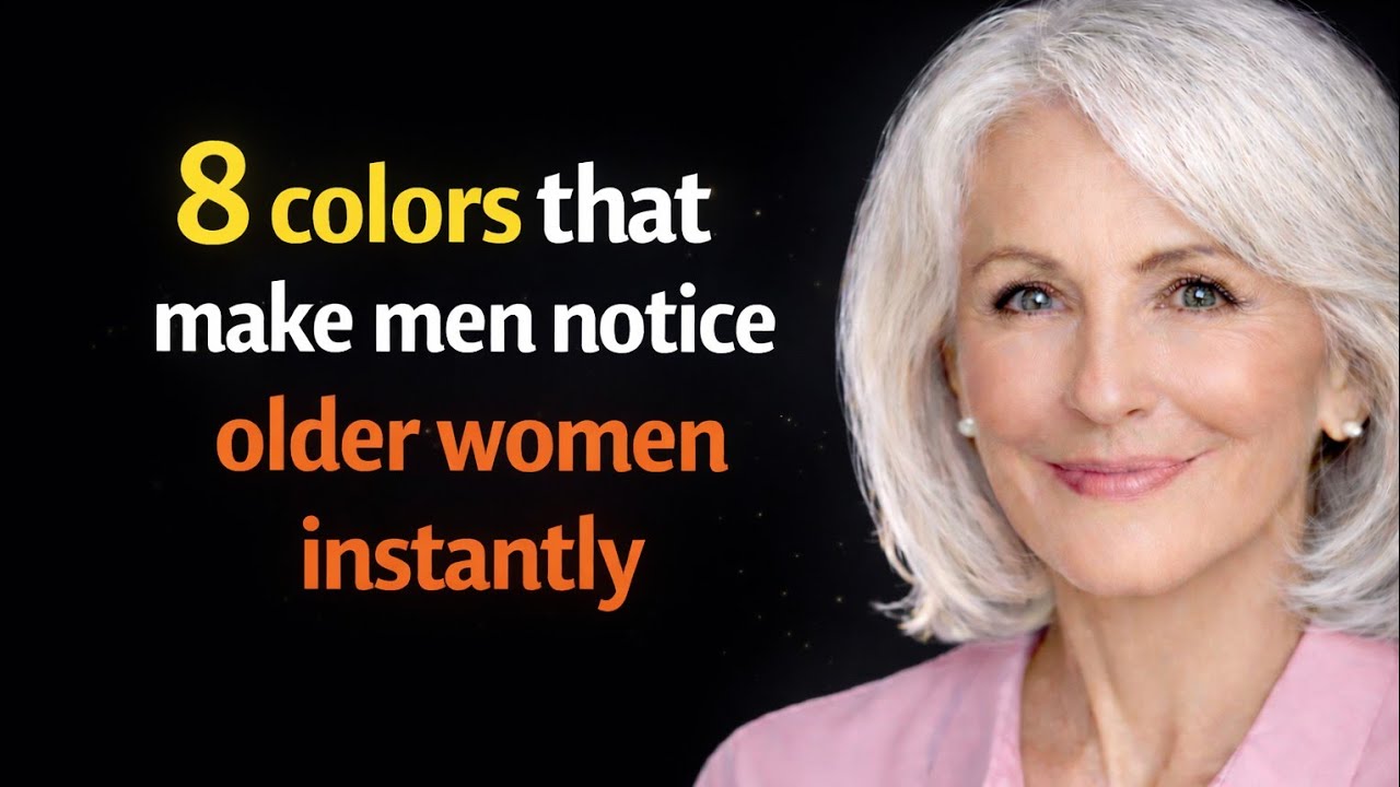8 Colors That Make Men Notice Older Women Instantly..| Psychology Amazing Facts