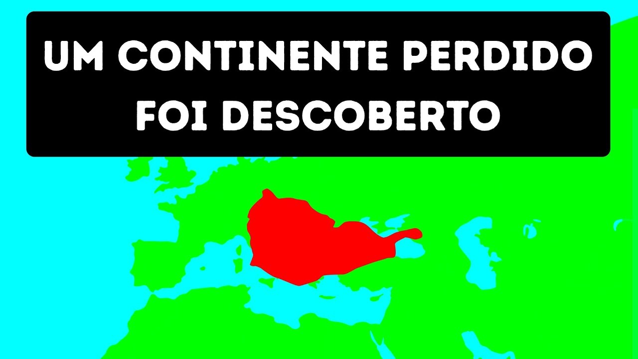 Um Continente Perdido Foi Encontrado no Fundo do Mar