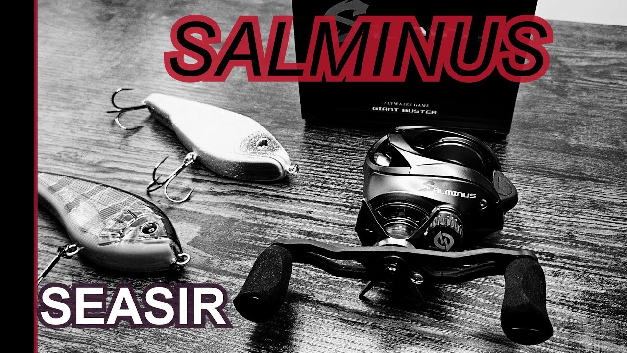 Seasir SALMINUS Baitcaster - wirft 120g+ mit 8.0er Übersetzung. Die MEGACUDA ist erwachsen geworden!