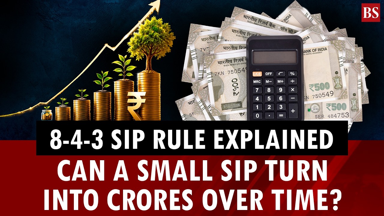 8-4-3 SIP rule explained: Can a small SIP turn into crores over time? | Investing tips | Mutual fund