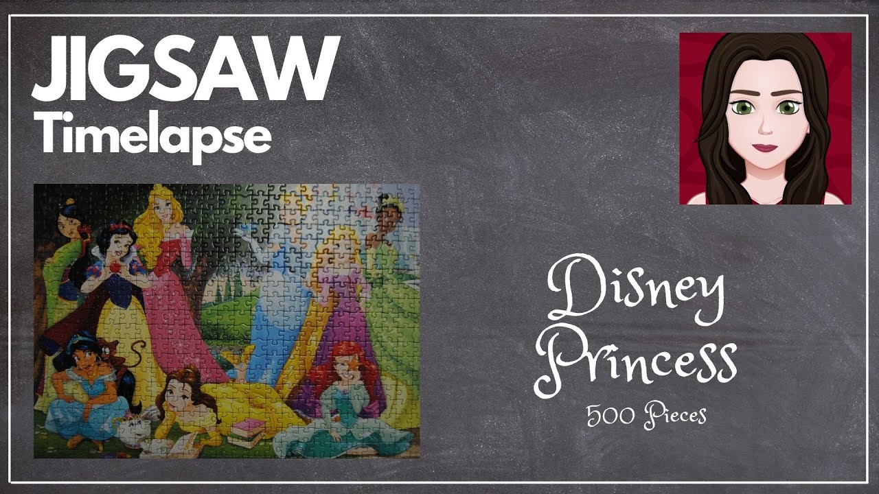 🧩 Disney Princess &ndash; 500-Piece Educa Jigsaw Puzzle Timelapse Build