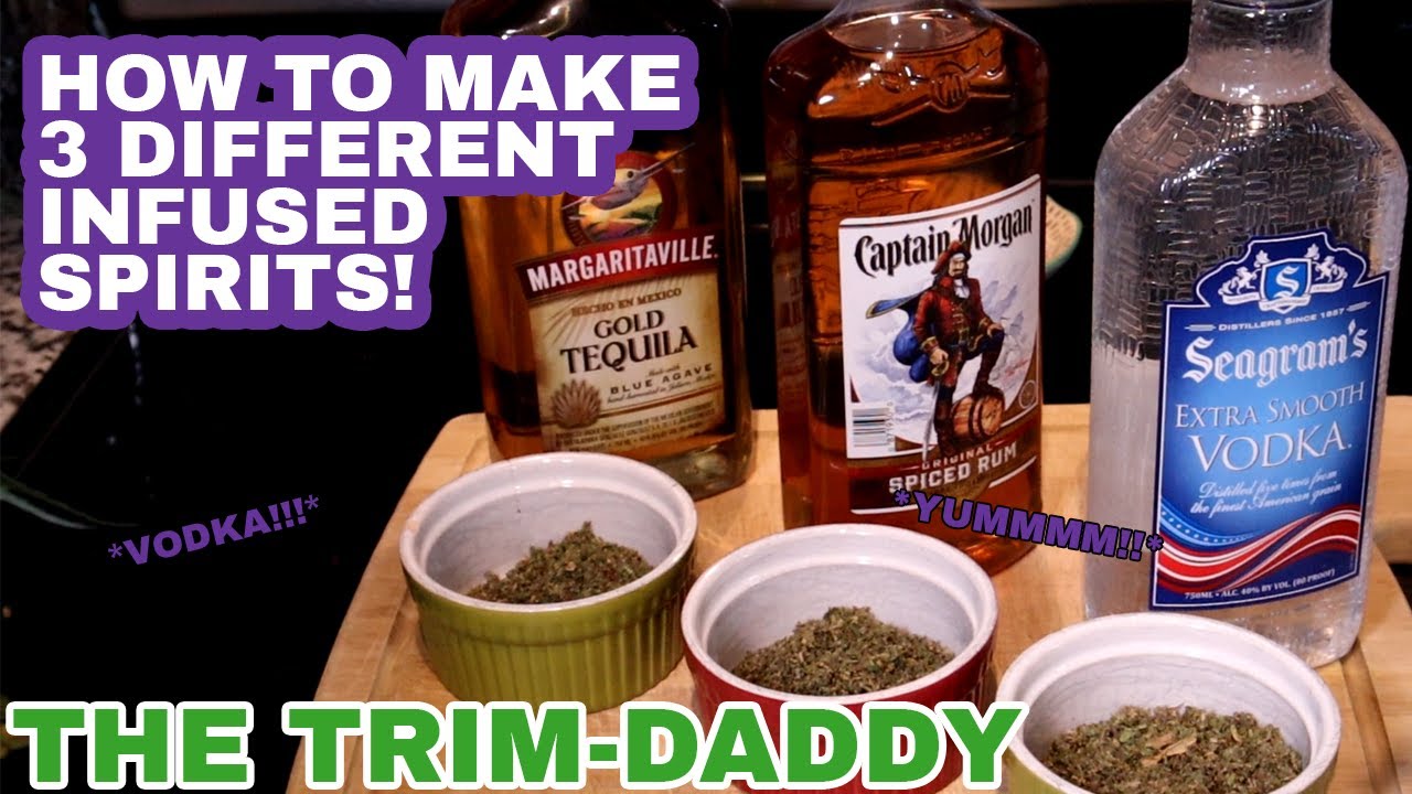 How To Make 3 Different Infused Spirits! Vodka, Rum, and Tequila!