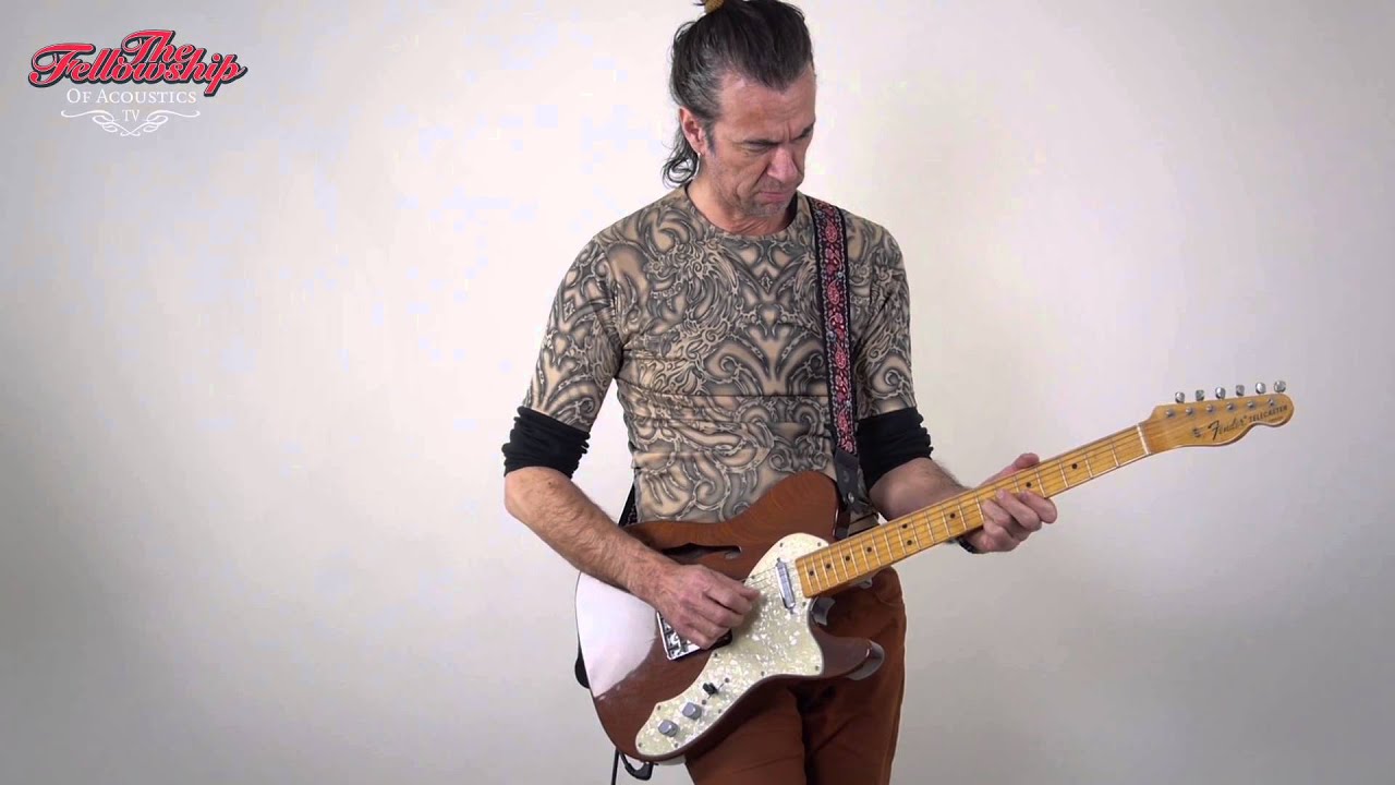 Fender Custom Shop Mahogany Thinline Telecaster at The Fellowship of Acoustics
