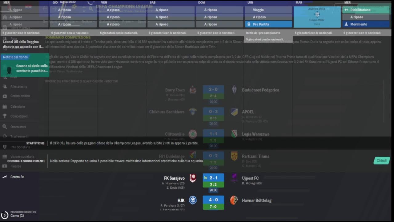 FM20: Gli straordinari di aprile (S13 E12)