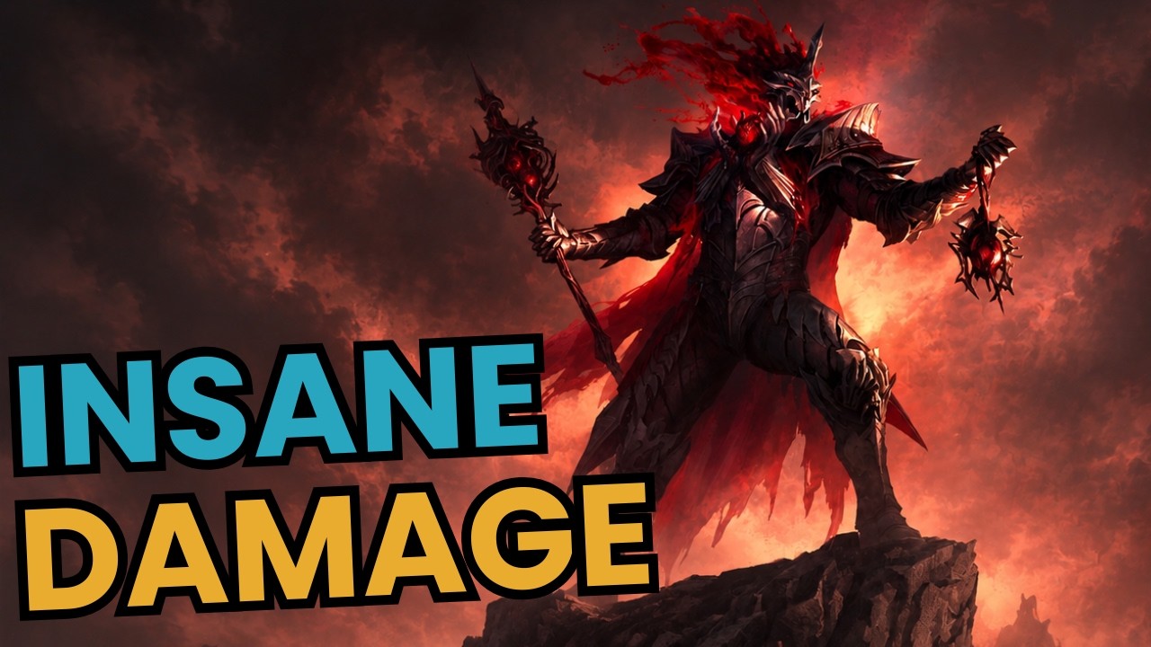 Diablo Immortal &mdash; PVP-билд на Рыцаря крови | БЕШЕНЫЙ УРОН