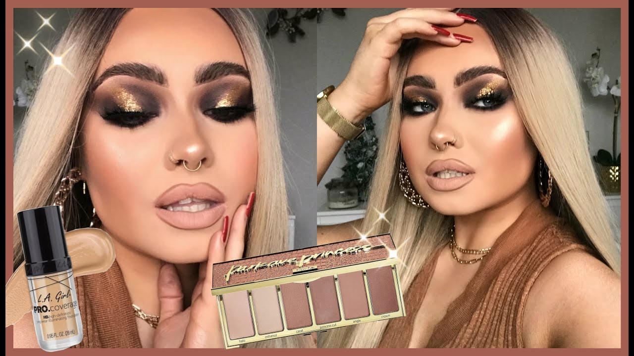 CHIT CHAT GRWM | Bronze + Gold Spotlight Makeup Tutorial