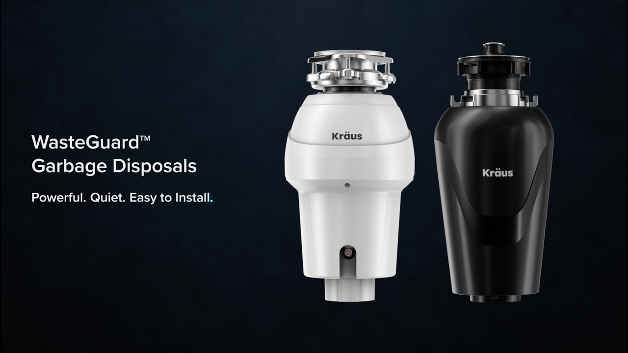 Explore Kraus WasteGuard™ Garbage Disposals | Powerful, Quiet, Easy to Install
