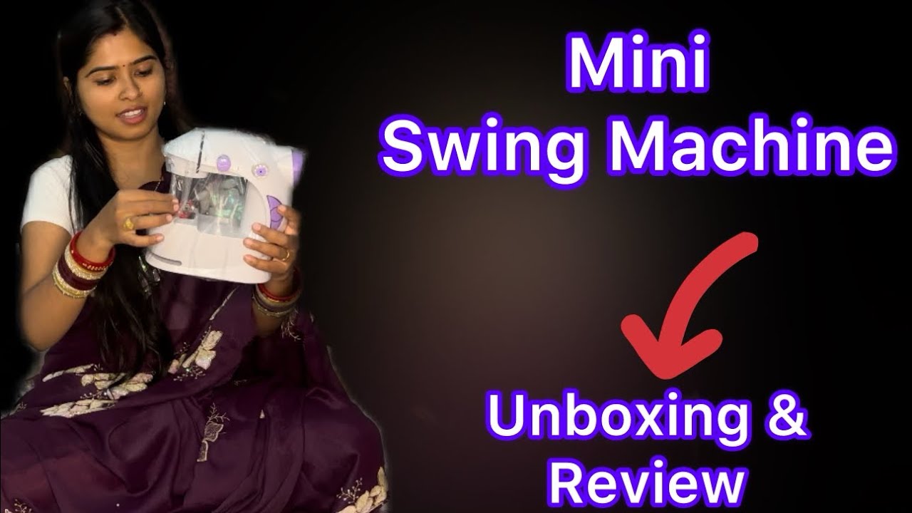 Mini Sewing Machine Unboxing And Review Both From Meesho | How To Use Mini Silai Machine In Hindi 