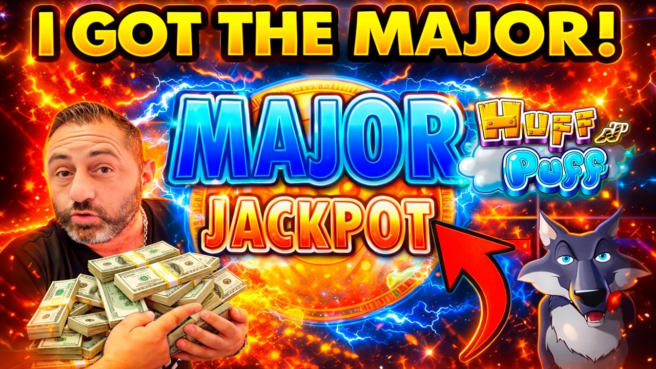 О боже! 🤑Самый большой джекпот в моей жизни!!!! На Huff N Puff