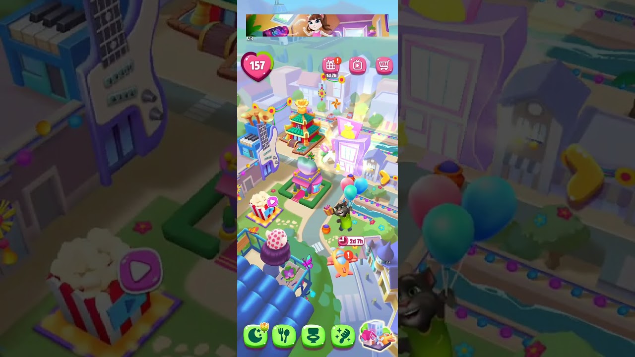 Talking Angela 2 | Cute & Funny Moments 🐾💖 #TalkingAngela2 #AngelaGame