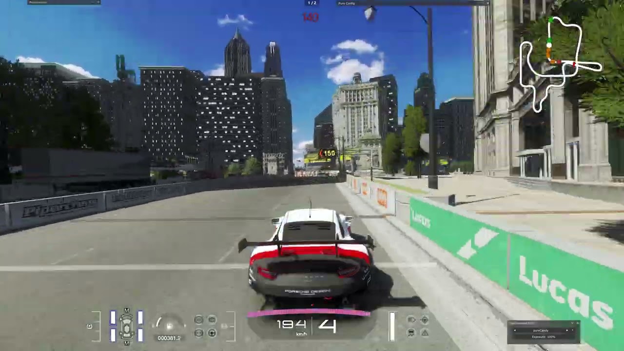 Assetto Corsa - 3D trees for Chicago Street Circuit (GRiD) - RELEASE