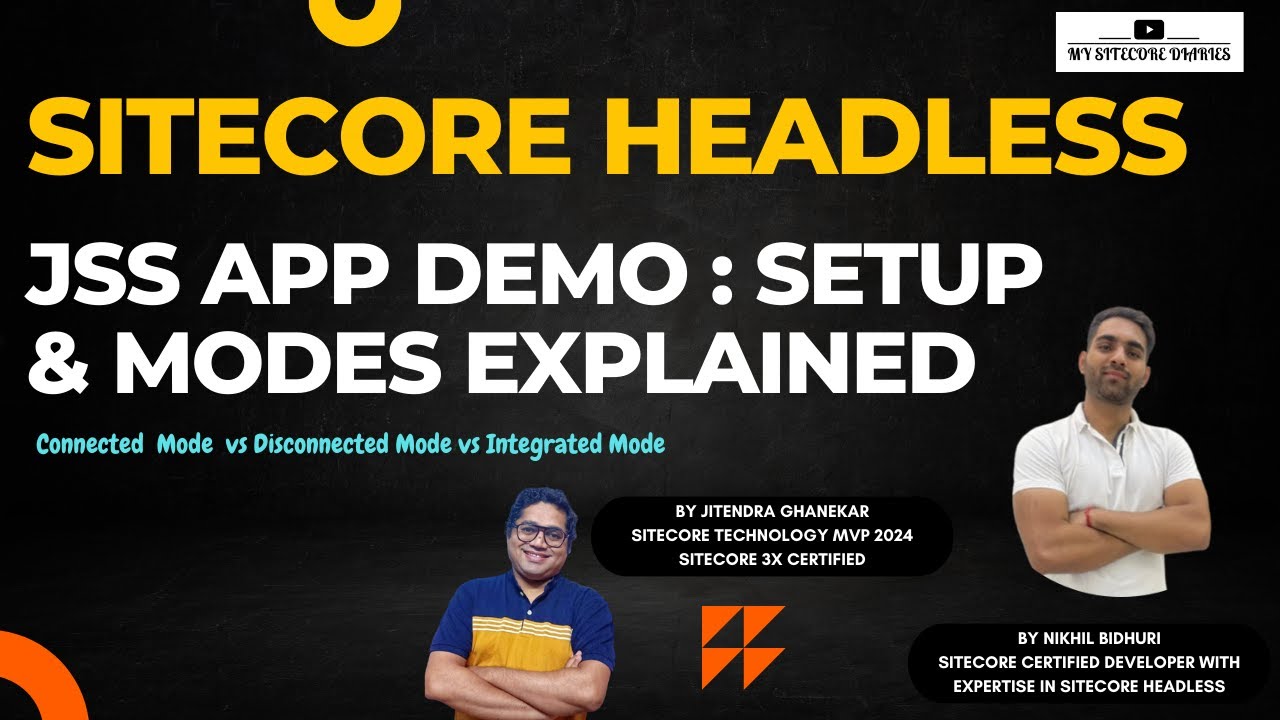 JSS Application Demo: Creation, Connected, Disconnected & Integration Modes Explained  #sitecore