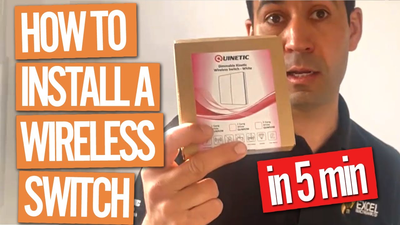 How to Install a Wireless Light Switch in Any Room (in 5 min)