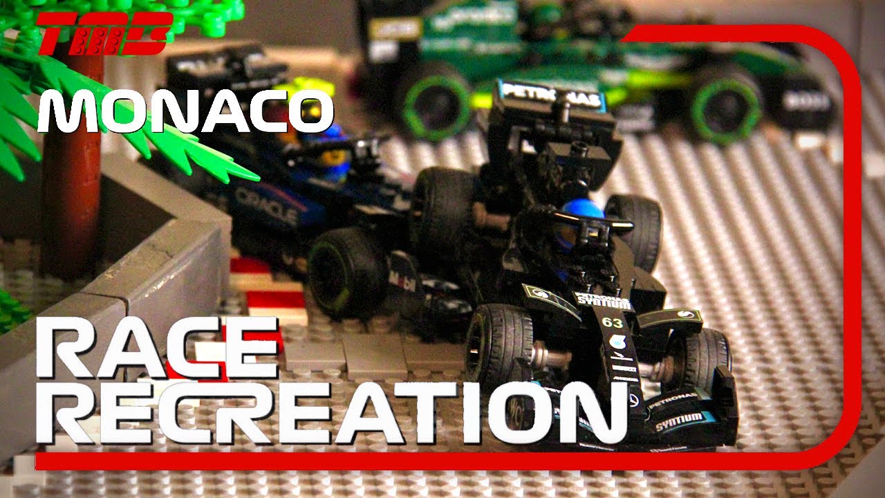 Lego Race Recreation | 2023 Monaco Grand Prix