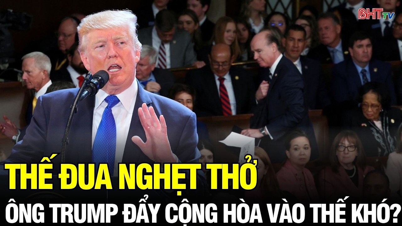 Tin NÓNG: Thế khó của đảng Cộng hòa trước sức ép của ông D. Trump
