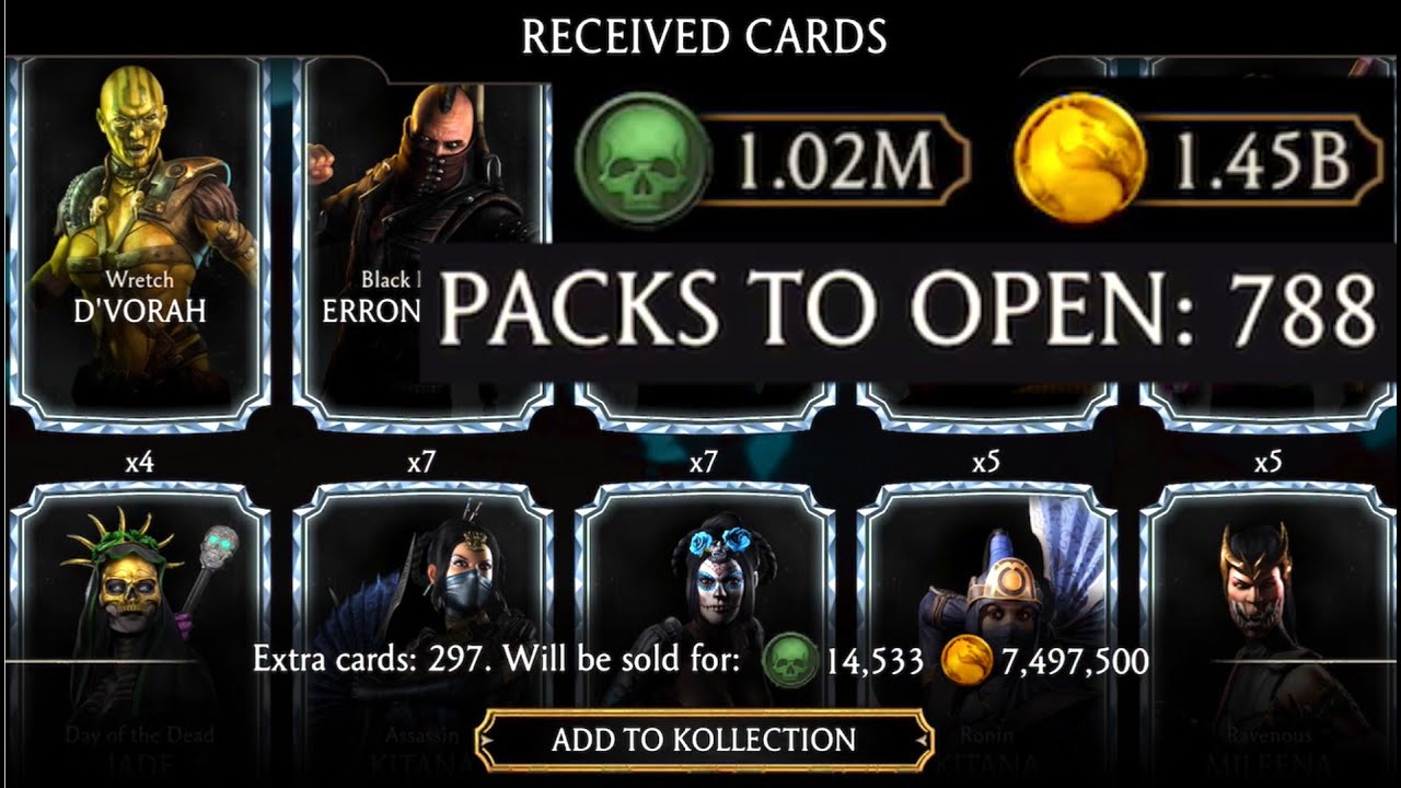 I Spent 1 MILLION Souls in 8 Minutes | MK Mobile HUGE Pack Opening...