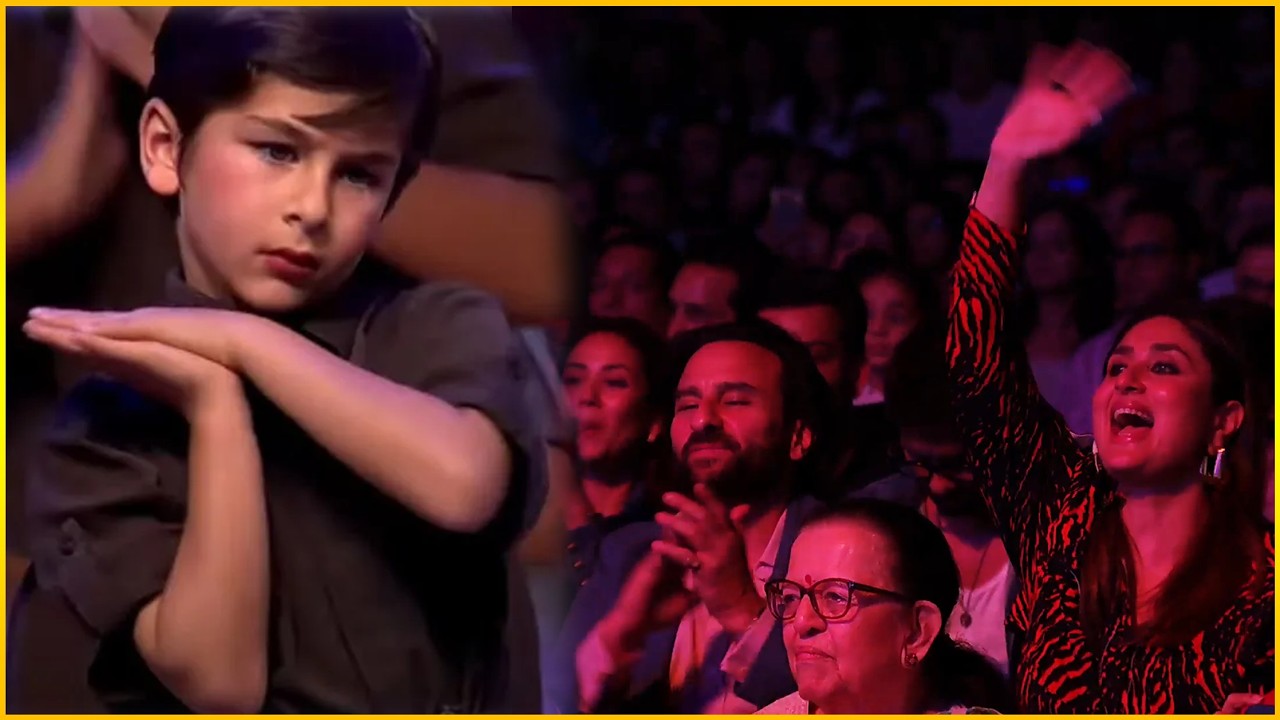 Taimur Dance Performance At DAIS Annual Day 2024 | Kareena And Saif Cheer !