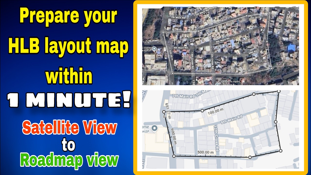 How to Prepare HLB Layout Map in 1 Minute! (Step-by-Step)