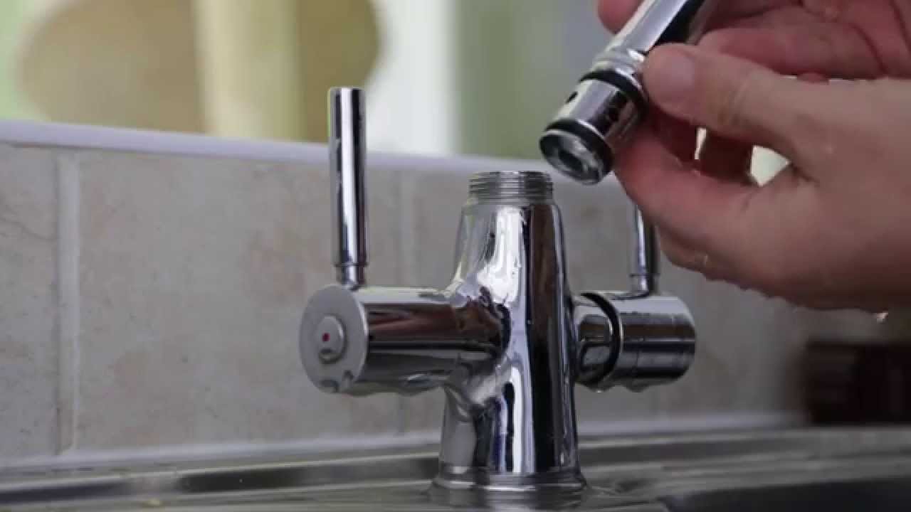 How to Repair Washer in Leaking Mixer tap from Base by Removing Neck - Fix Leaking Water faucet