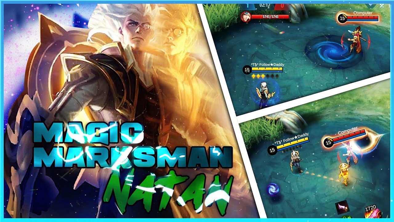 NATAN THE TIME TRAVELLING MAGE/MARKSMAN ⌛ HERO DEATAIL| MLBB |