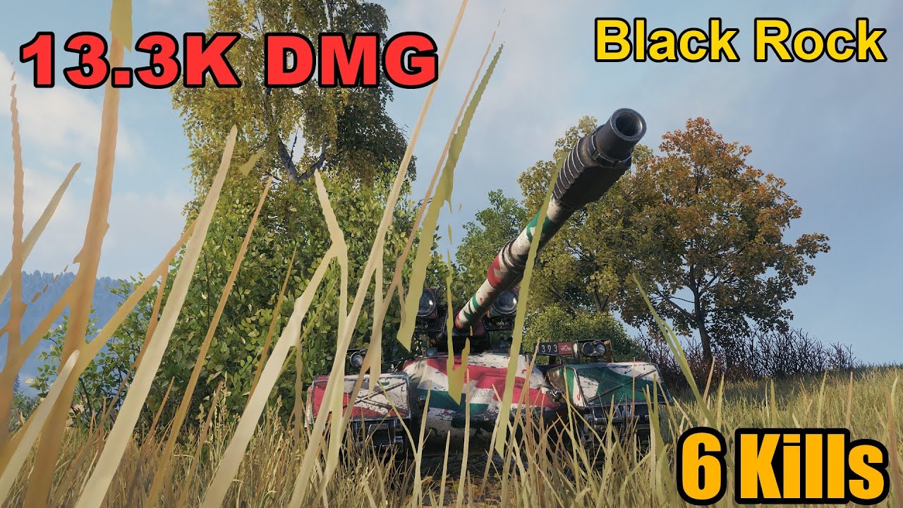Black Rock - 13.3K Damage - Player: __Hector_ - Map: Siegfried Line - Server: NA | World of Tanks