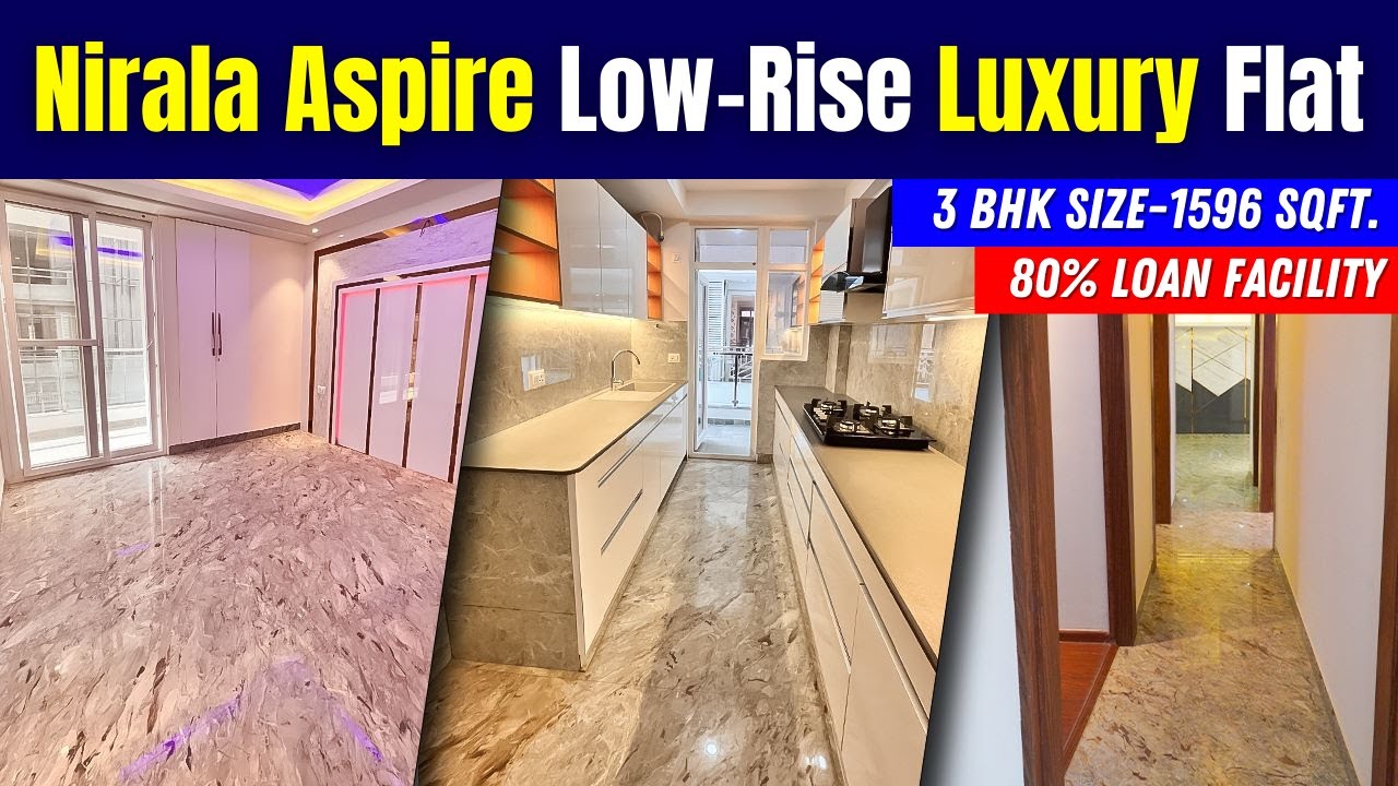 NIRALA ASPIRE LOW RISE FLATS | Luxury Flats in Noida Extension | Nirala Aspire