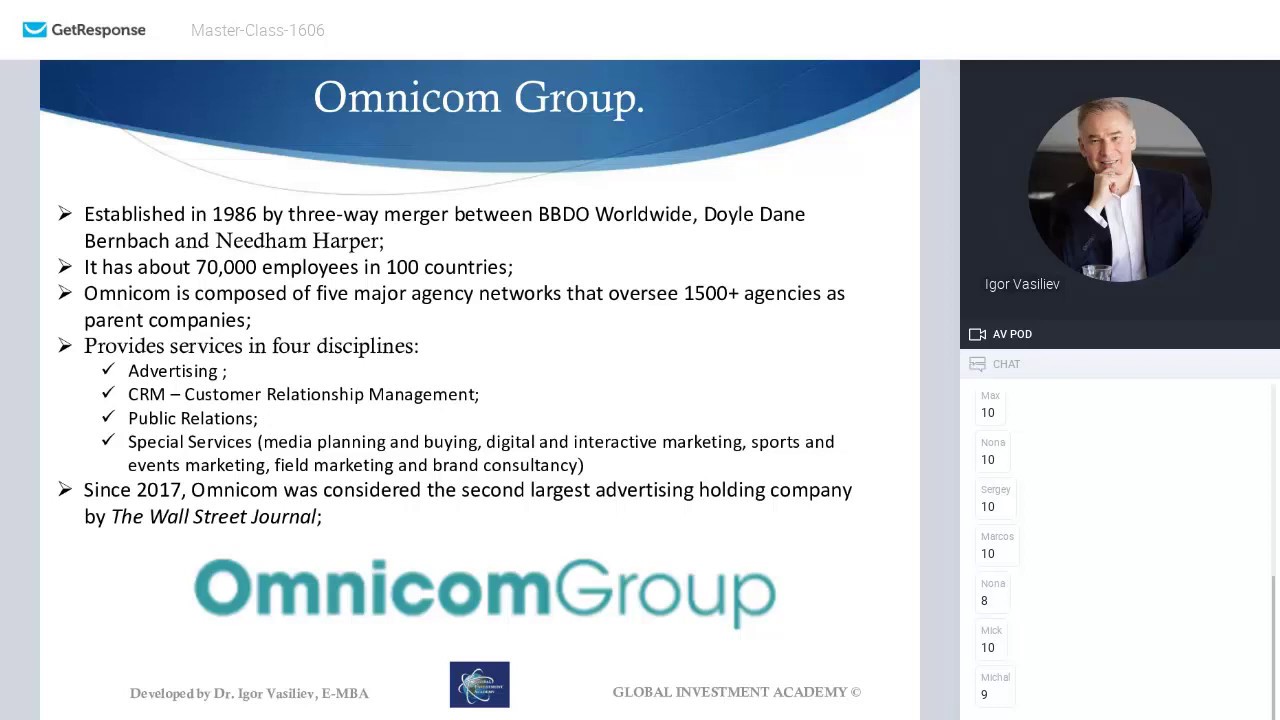 Omnicom Group, Inc. Part 3: OMC company overview