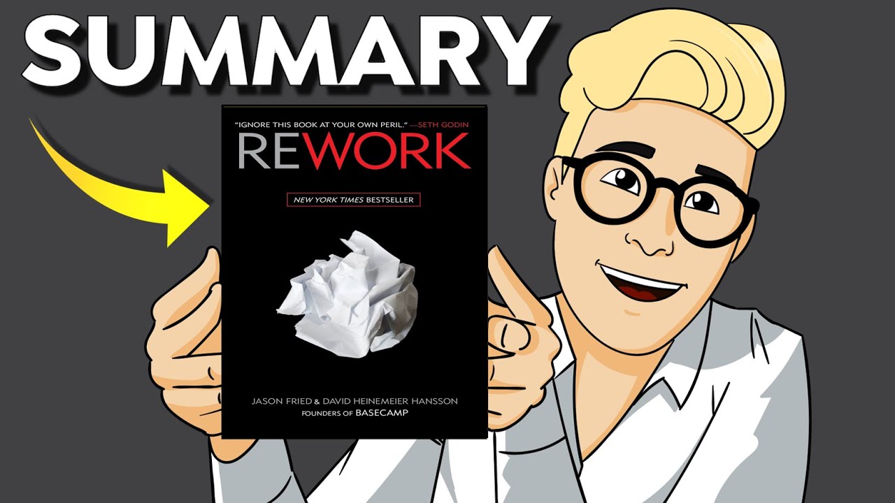 Обзор ReWork (анимированный) — как небольшие компании могут обойти крупных конкурентов и получить...