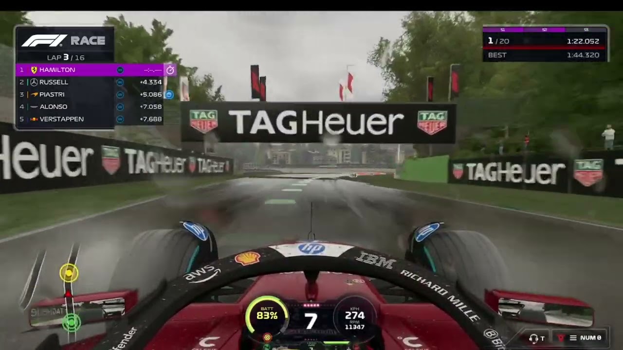 F1 26 |Emilia Romagna Grand Prix| Ferrari | Lewis Hamilton | #777 #subscribe #f1game 