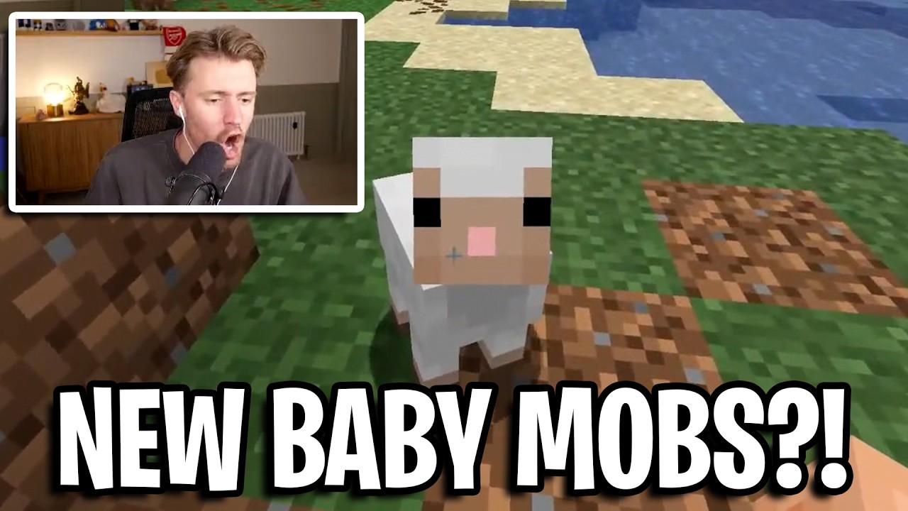 Solidarity REACTS To NEW MINECRAFT BABY MOBS!!