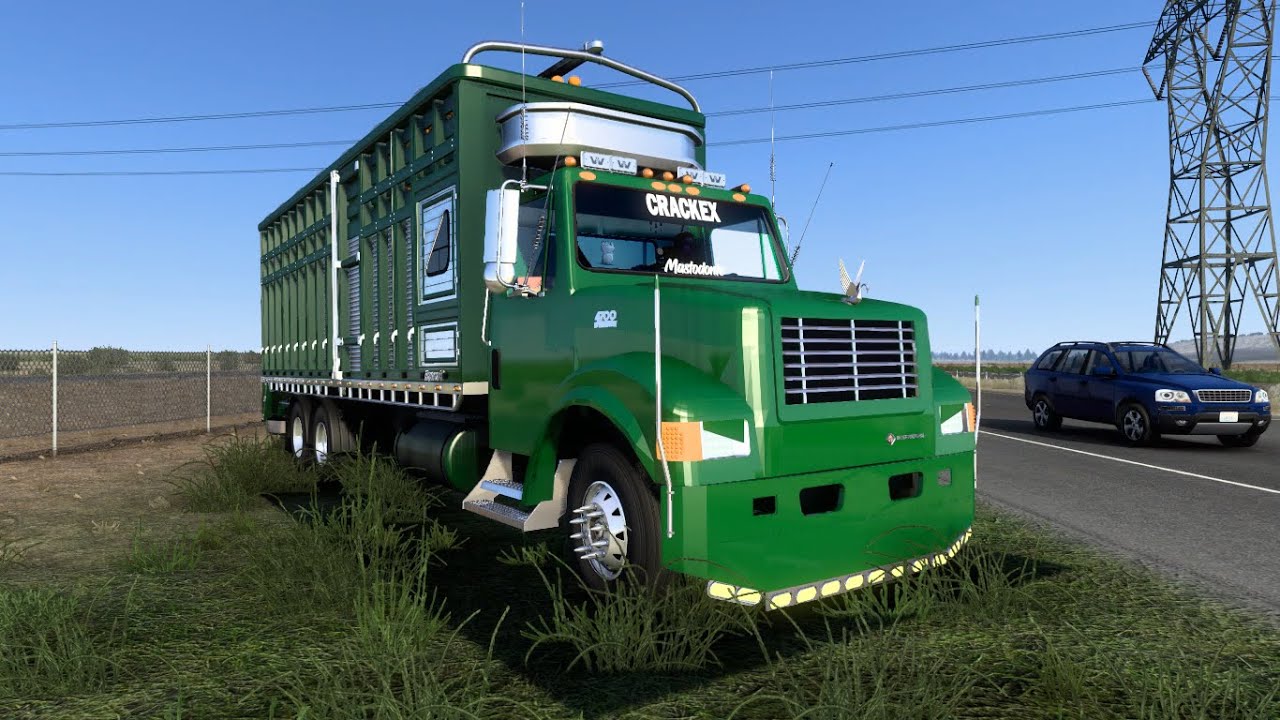 Testeo| International 4700 Volteo y Torton mexicano American Truck Simulator 1.46x