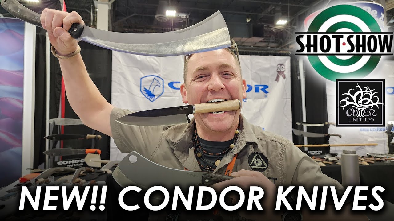 NEW!! Condor Tool & Knife Outside Designers | Shot Show 2025