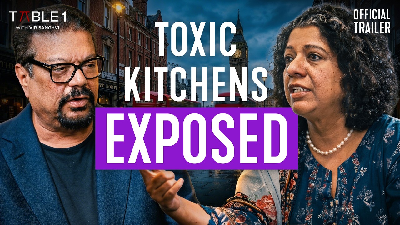 Asma Khan: Toxic Kitchens and the Dark Reality of Restaurants | Table 1 with Vir Sanghvi | Trailer