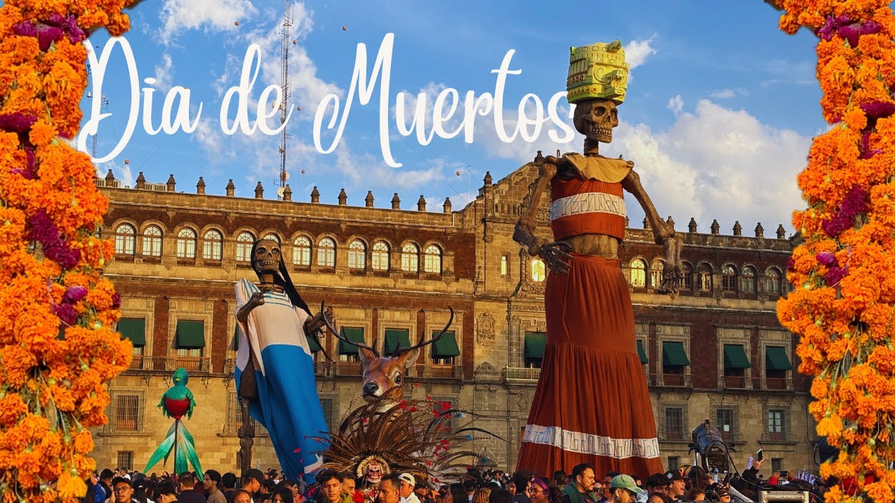 Día de muertos en Ciudad de México - 2025 🏵💀⚱🕯