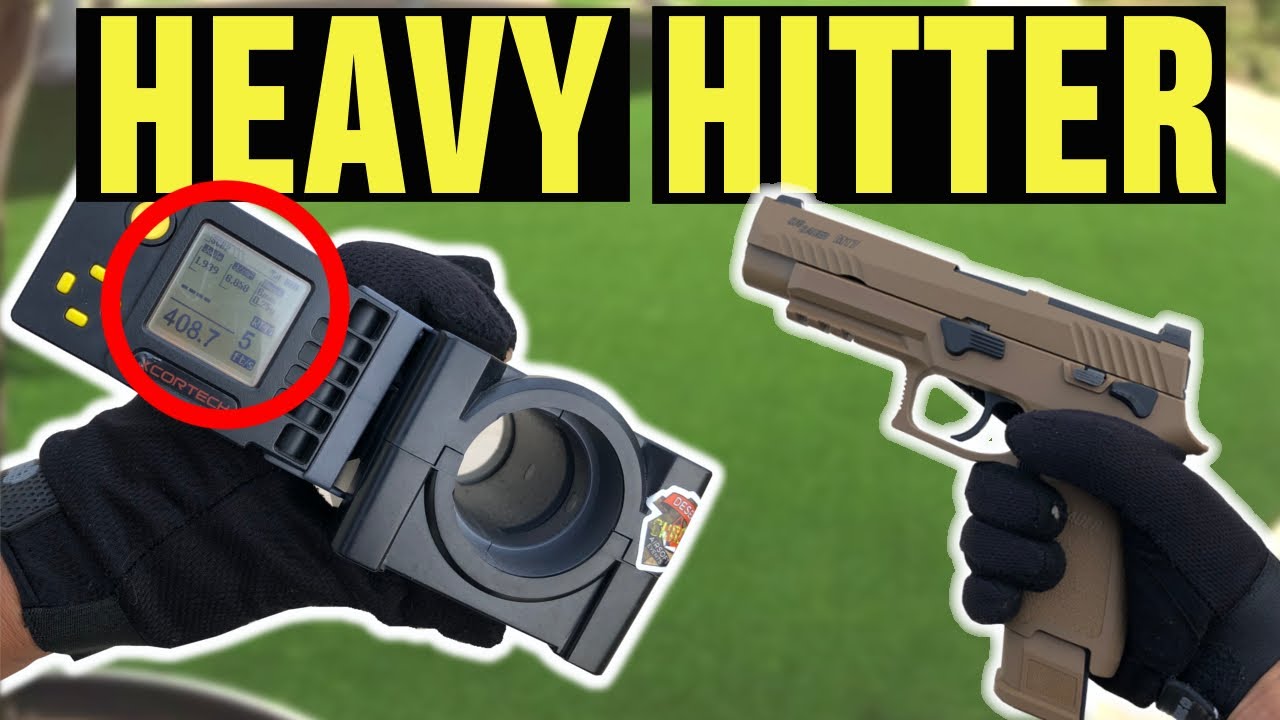 Heavy Hitter SIG Sauer Air P320 M17 | Straight Outta the Box (co2 powered SIG P320 M17 GBB Pistol)