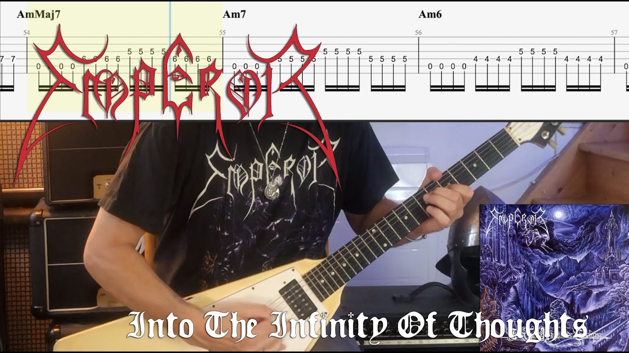 Into The Infinity Of Thoughts - Emperor Cover | TAB | Tutorial