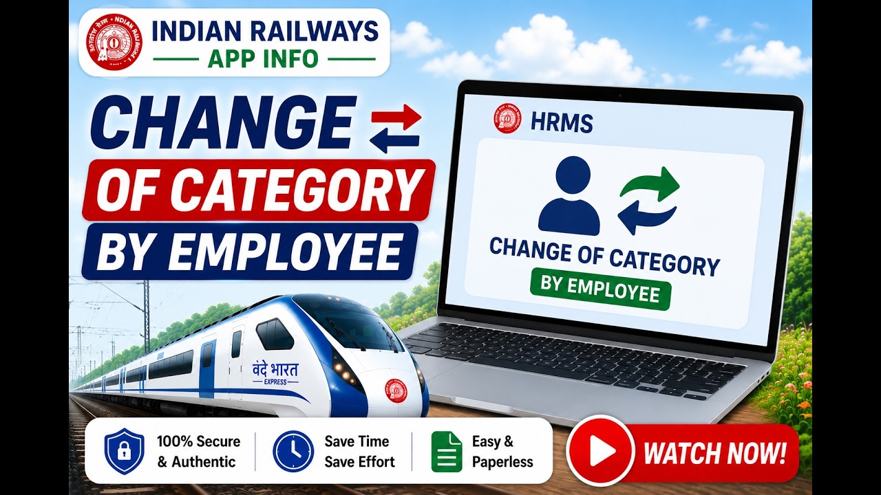 Change of Category in HRMS | How to apply in IR-HRMS