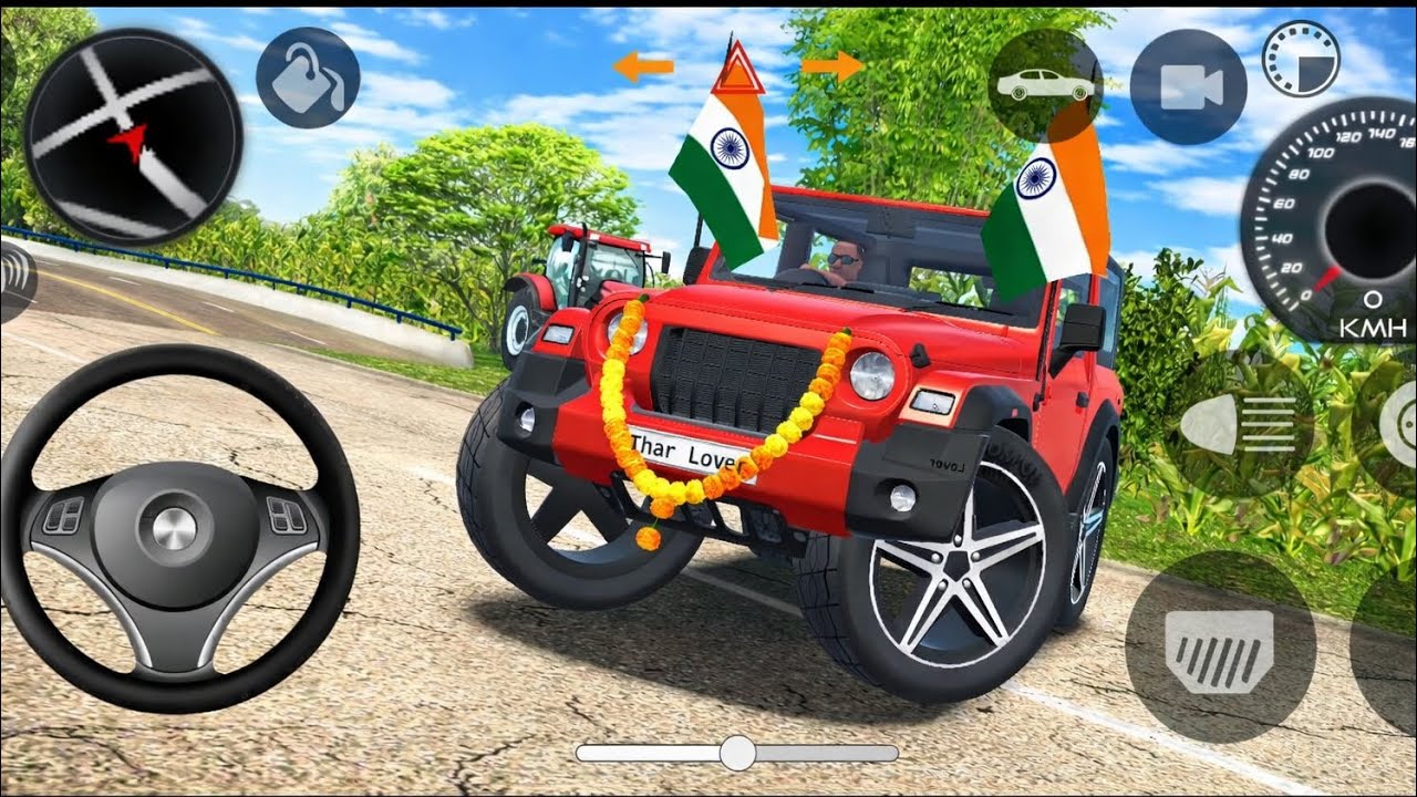 Modified Mahindra Thar Car Games: Indian Cars (Gadi Wala Game) - Car Game Android Gameplay 2026