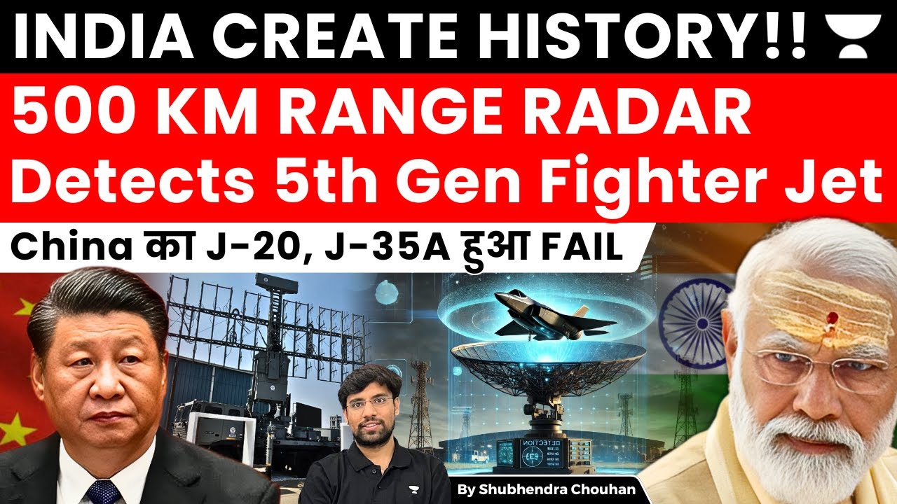 India&rsquo;s Surya VHF Radar: Indigenous Anti-Stealth Tech with 500km Range | IAF&rsquo;s New shield