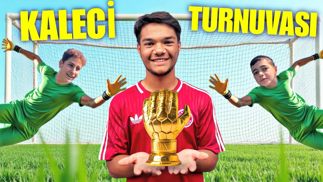 ÇOCUKLAR ALTIN ELDİVEN KALECİ TURNUVASI YAPTIM!