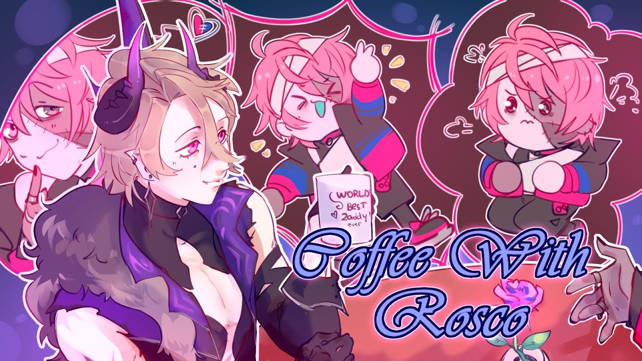 [Morning Coffee Zatsu] Getting Caffeinated With Rosco 💗☕